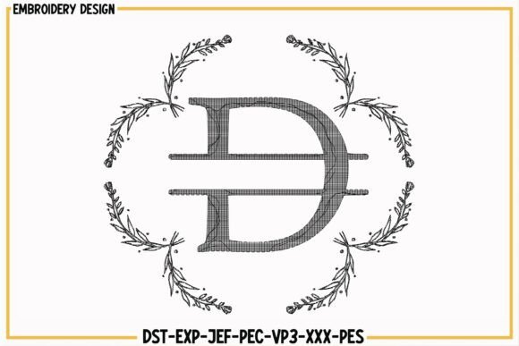 Alphabet Embroidery Font D for Custom Name Review