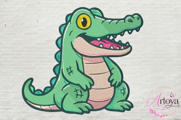 Crocodile Machine Embroidery: A Seller's Review