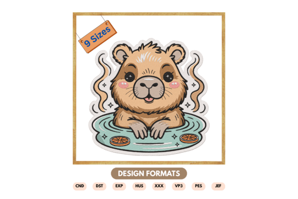 Cute Spa Lion Embroidery Design Review
