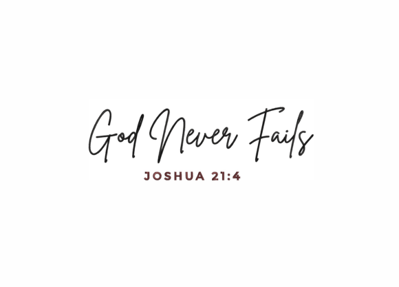God Never Fails Embroidery Design Review