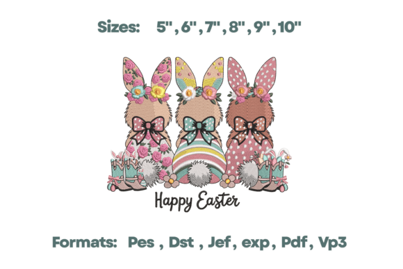 Happy Easter Bunny Trio: A Seller’s Review