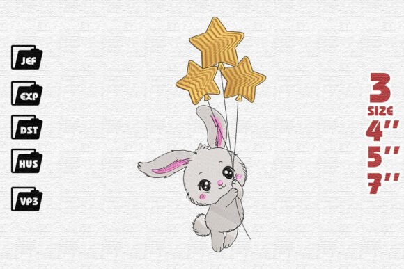 Kawaii Bunny Star Embroidery: A Seller’s Review