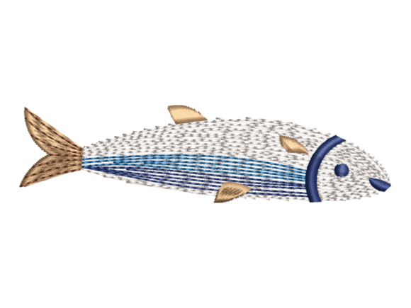 Minimal Striped Fish Embroidery: A Designer’s Review