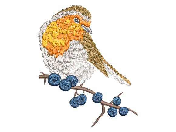 Songbird on Berry Branch Embroidery Review