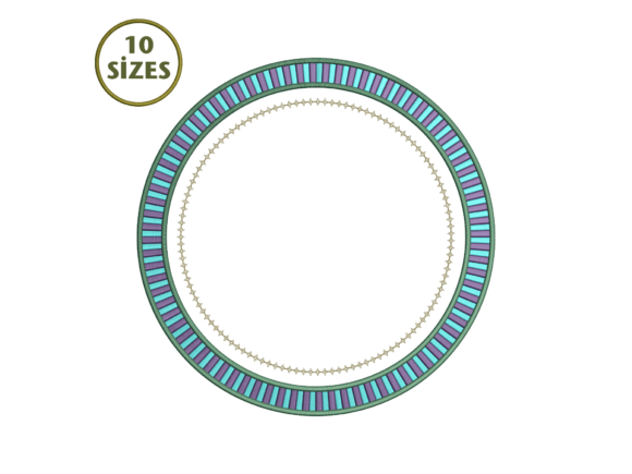 Striped Round Placemat Embroidery: A Designer’s Review