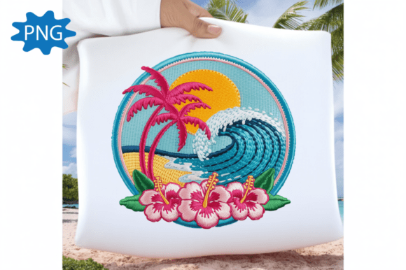 Tropical Beach Embroidery Design: A Maker's Review