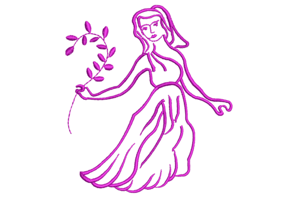 Virgo Zodiac Embroidery Design Review